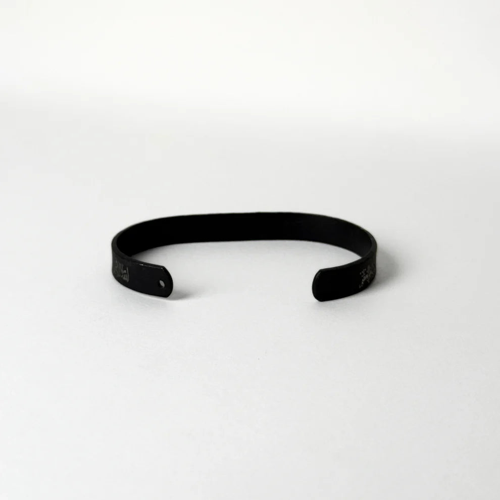 Ayat-ul-Kursi Engraved Stainless Steel Cuff Bracelet for men & women